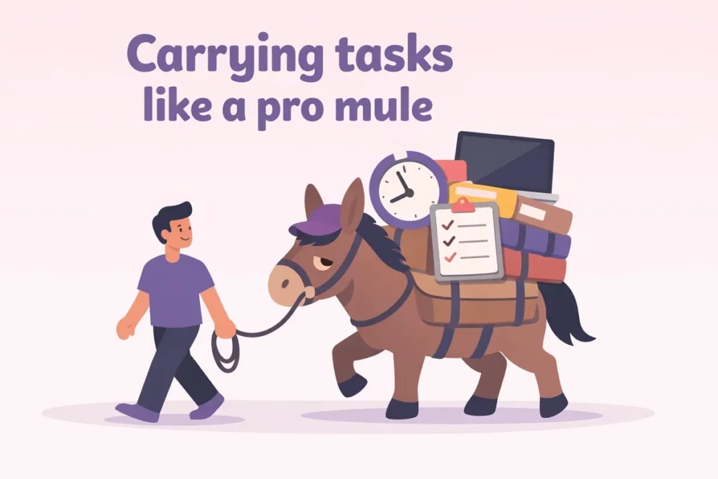Mule Puns About Work And Hustle