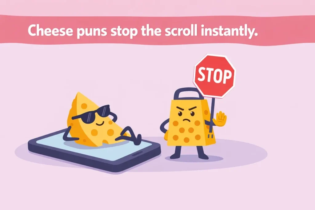 Cheese Puns For Social Media And Captions