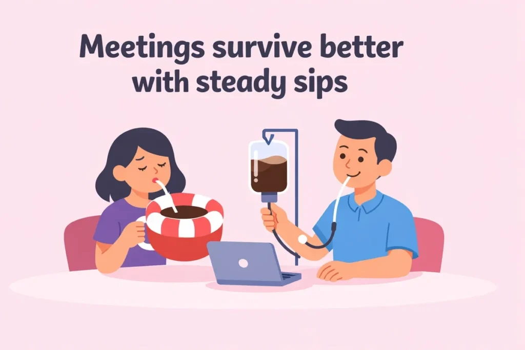 Coffee Puns for Work Life Energy