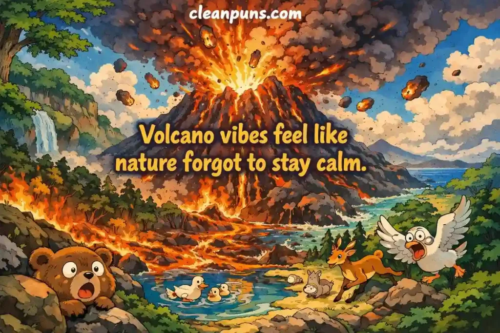 Iceland Puns About Volcano Energy That Erupt With Fun