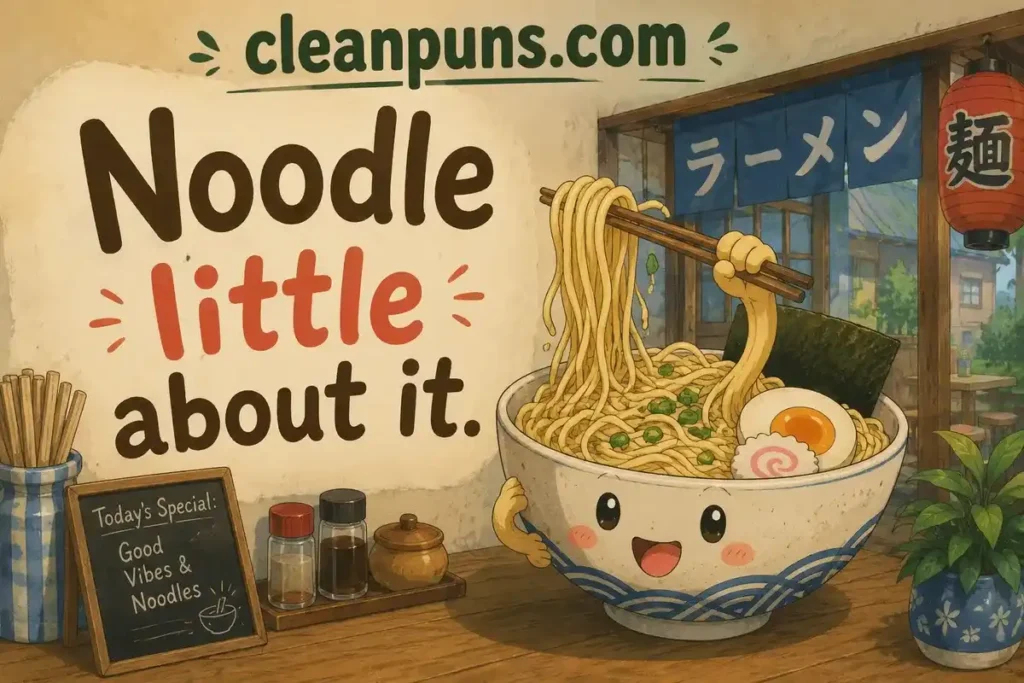 Asian Food Puns Inspired By Ramen Cravings
