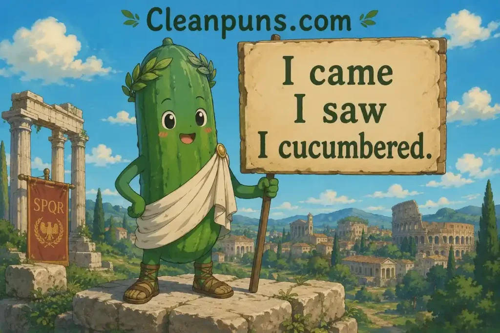 Cucumber Puns For Social Share Moments