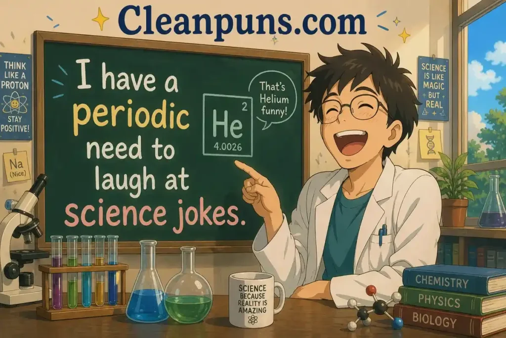 Chemistry Puns About Periodic Table Laughs