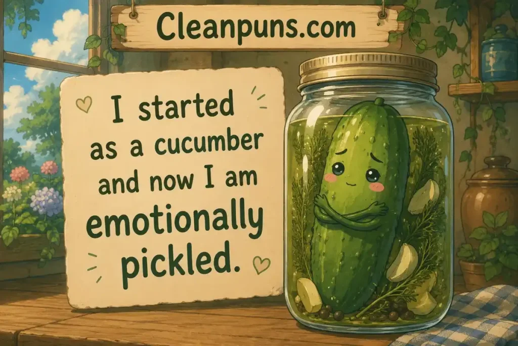Cucumber Puns For Pickle And Brine Laughs