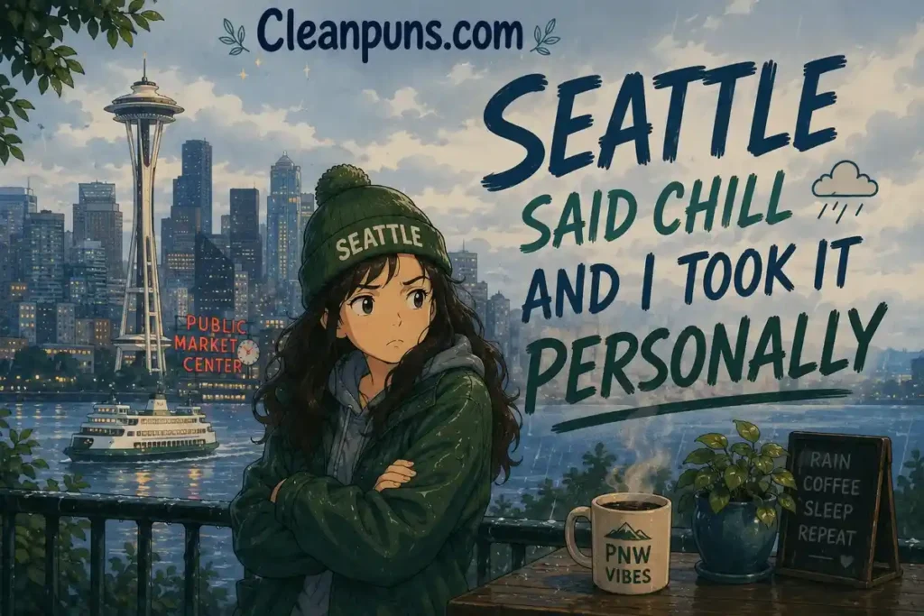 Washington Puns About Seattle Vibes
