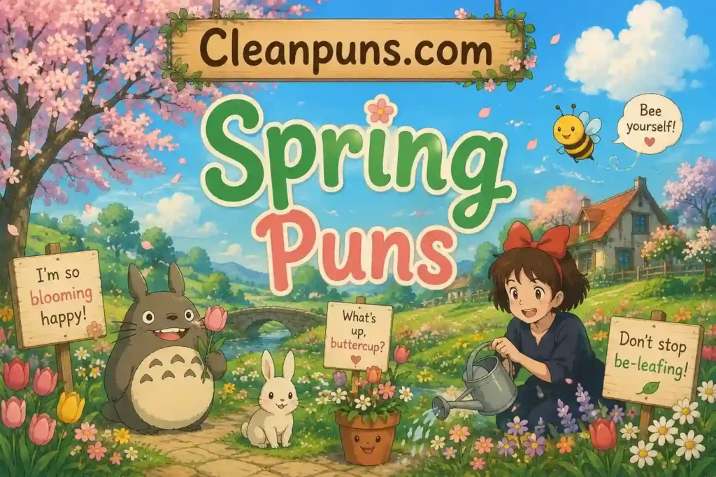 Spring- Puns