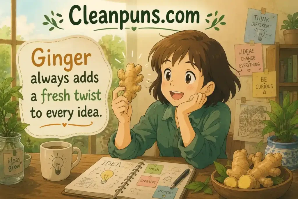 Ginger Puns For Creative Content And Funny Ideas