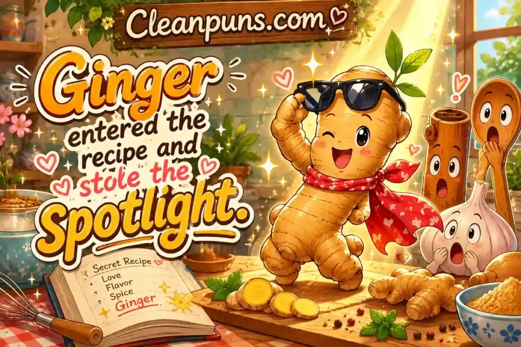 Ginger Puns For Food Lovers And Kitchen Humor
