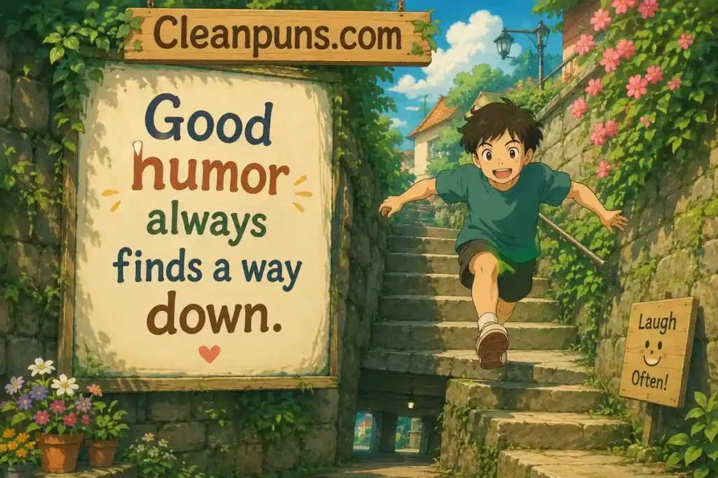 Falling Puns That Never Hit Rock Bottom