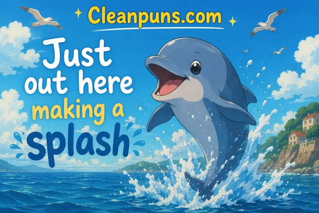 Funny Swimming Puns For Social Media Captions