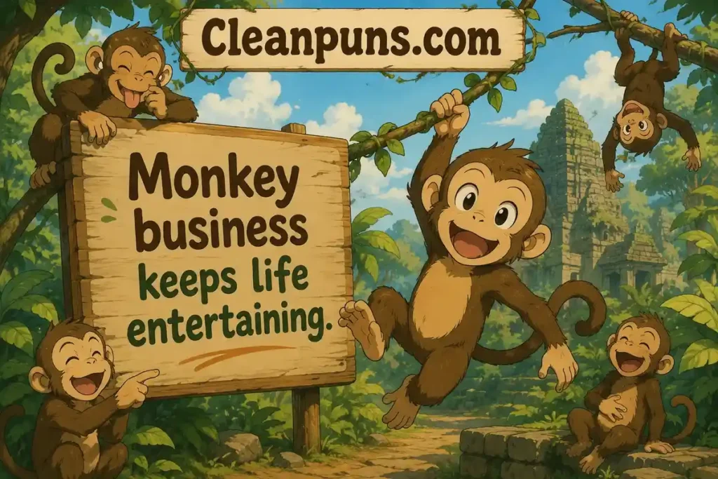 Monkey Puns That Will Leave Everyone Bananas