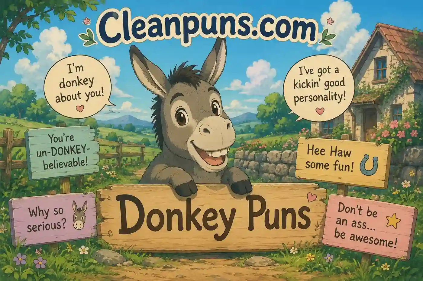 Donkey Puns