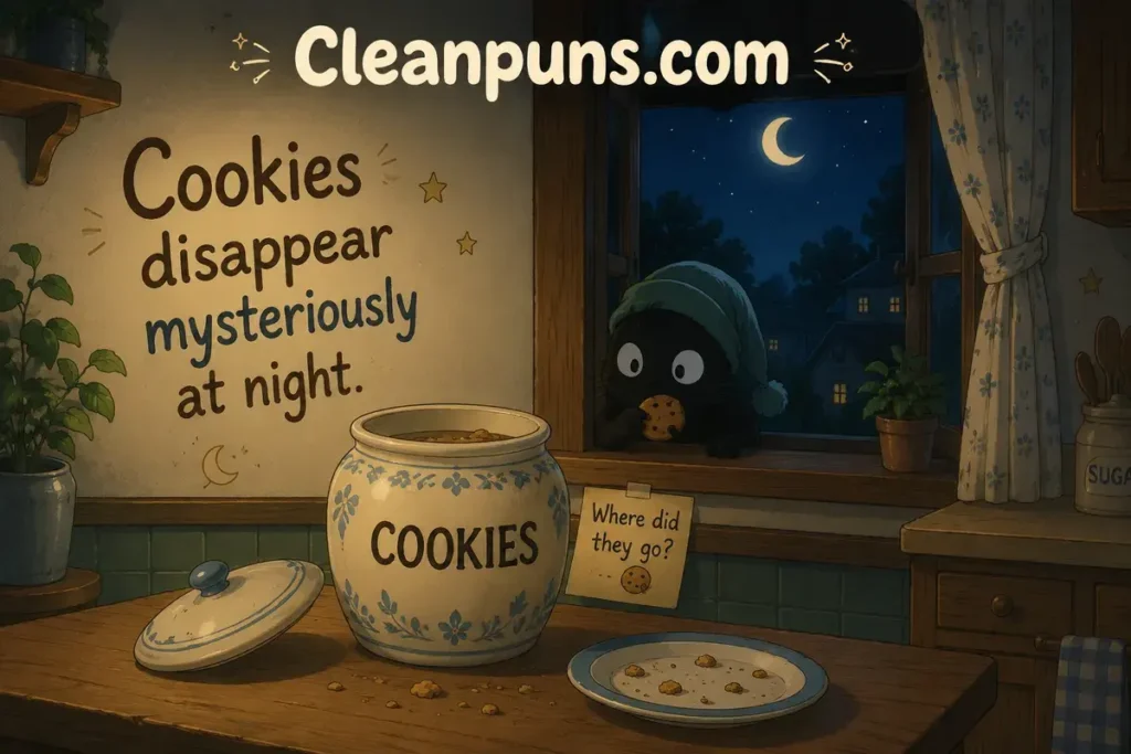 Cookie Puns For Cookie Jar Humor
