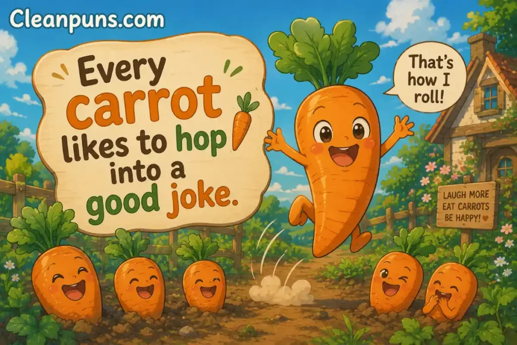 Carrot Puns For Kids