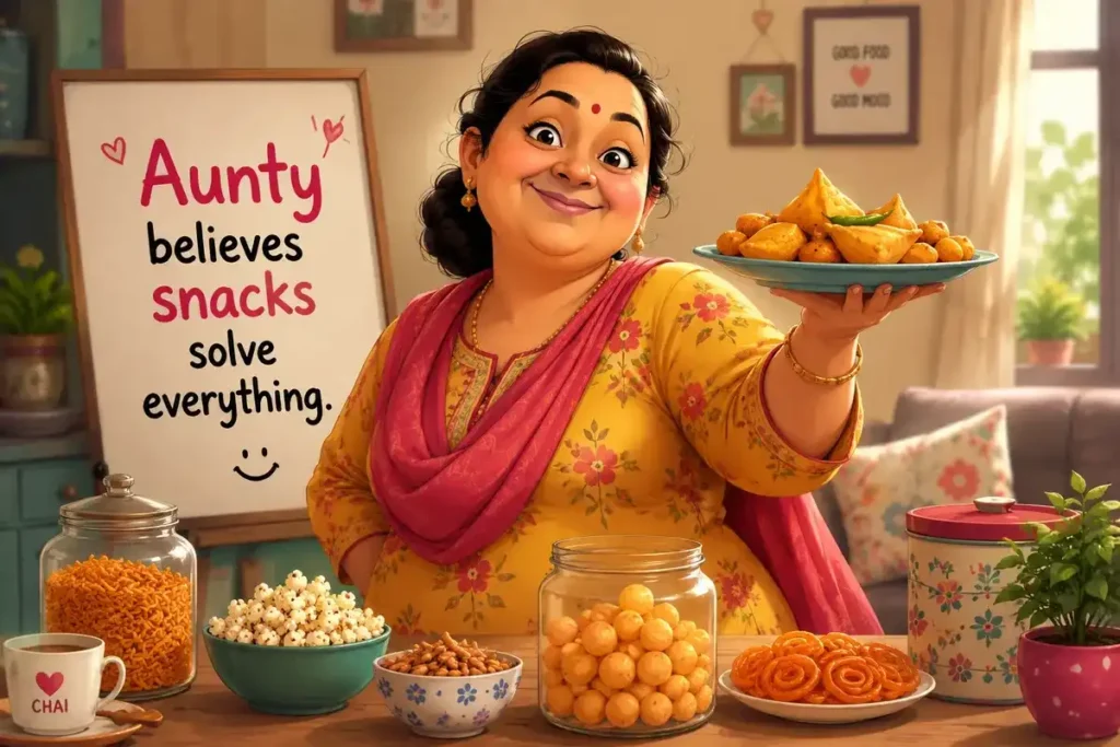 Aunty Puns for food love.