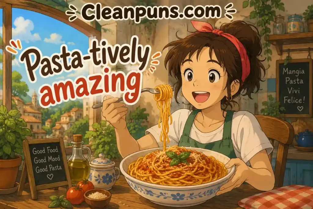 Short Pasta Puns Perfect For Social Media