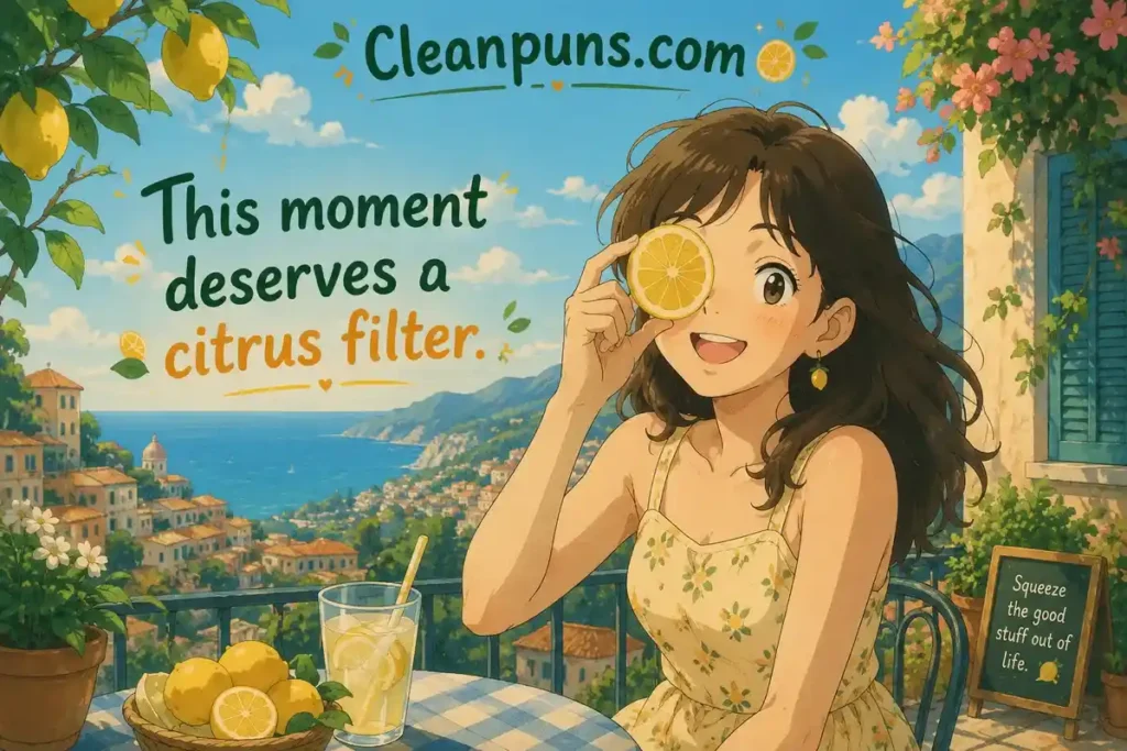 Lemon fun For Social Media Captions