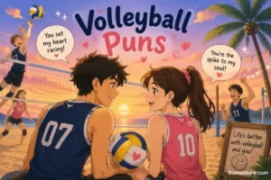 Volleyball Puns