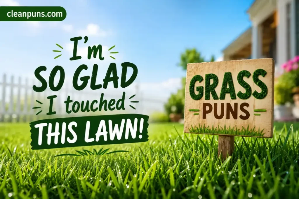 Grass Puns.