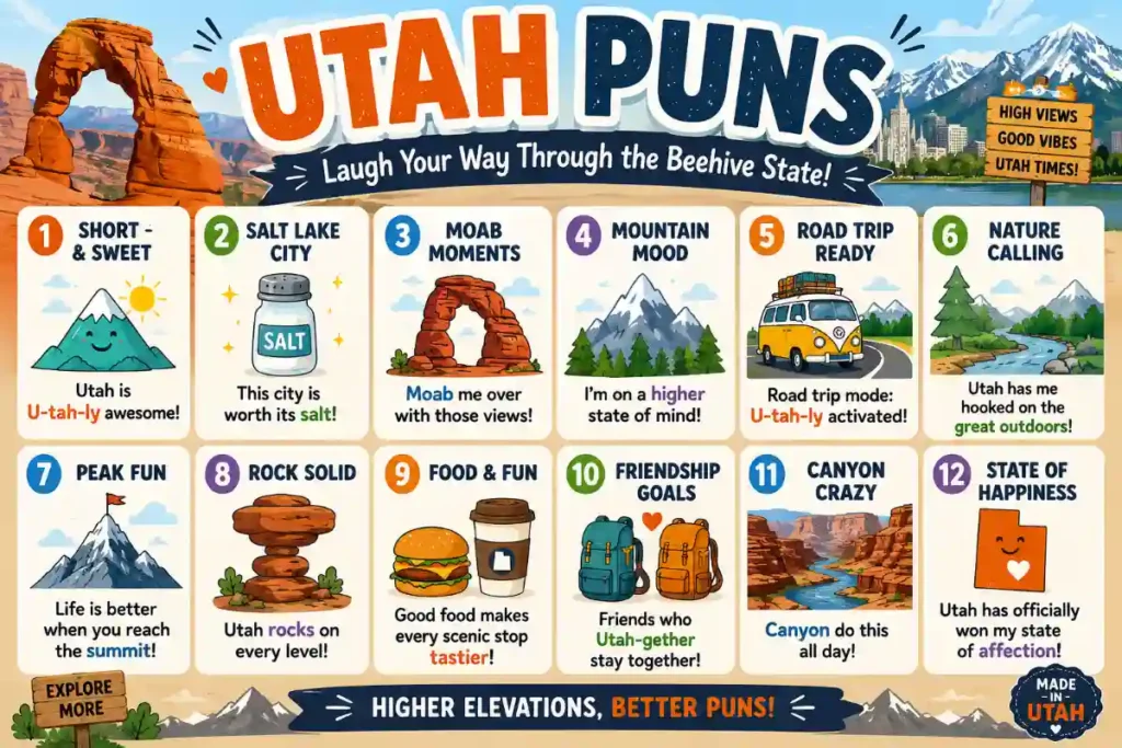 Utah Puns