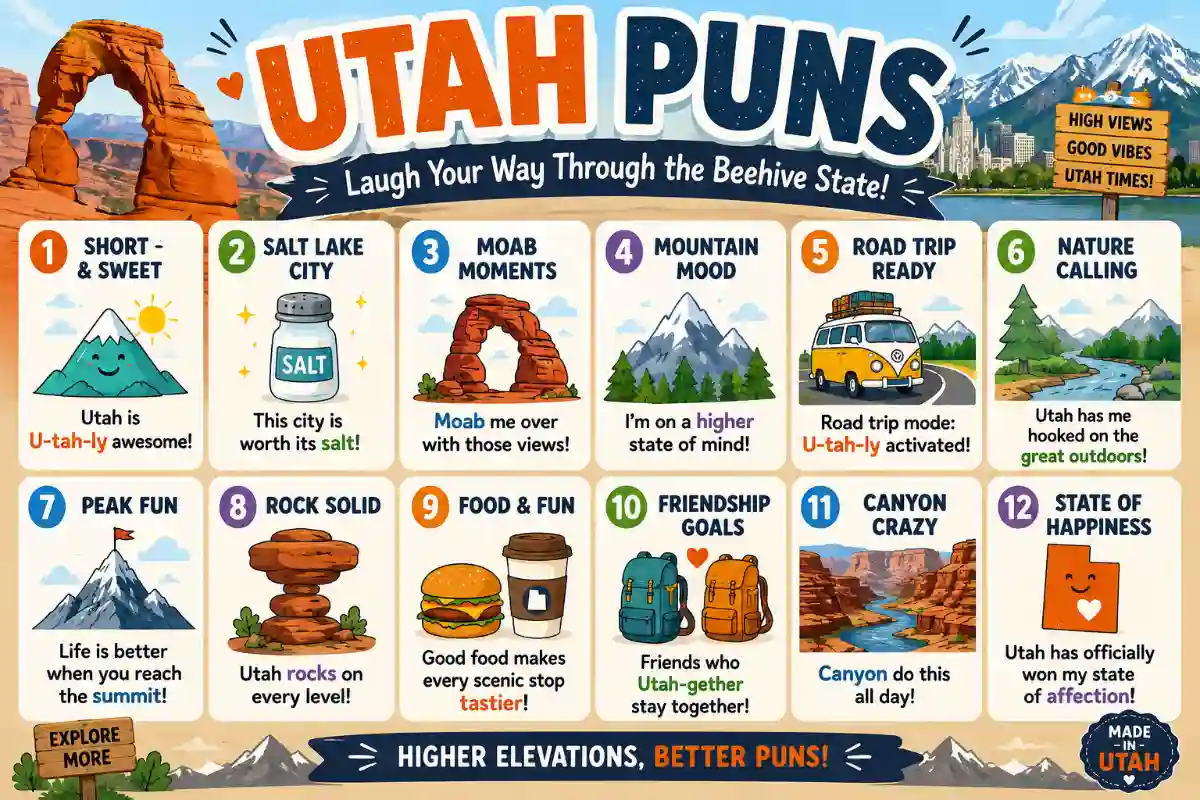 Utah Puns