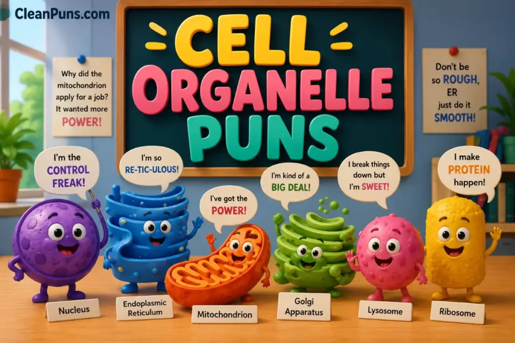 Cell Organelle Puns