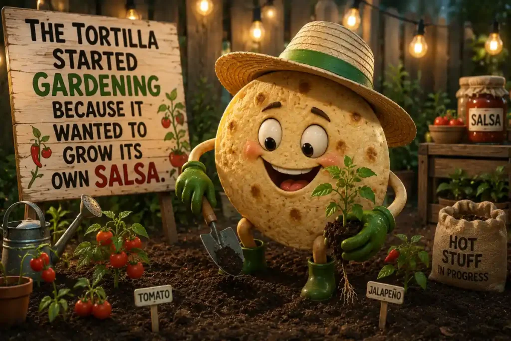 Tortilla Puns Grow.