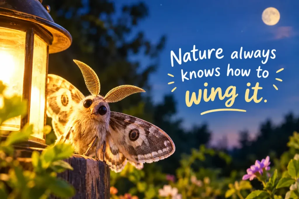 Nature always knows how to wing it.
