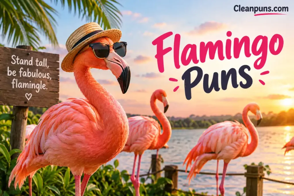Flamingo Puns
