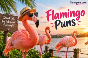 Flamingo Puns