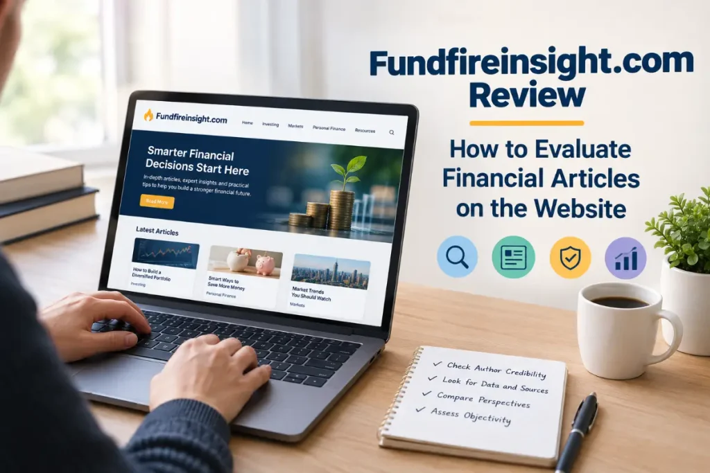 Fundfireinsight.com Review: How to Evaluate Financial Articles on the Website