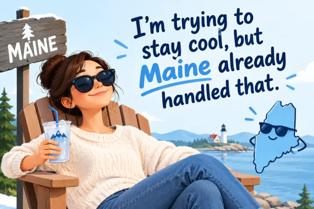Maine Puns vCtions. 