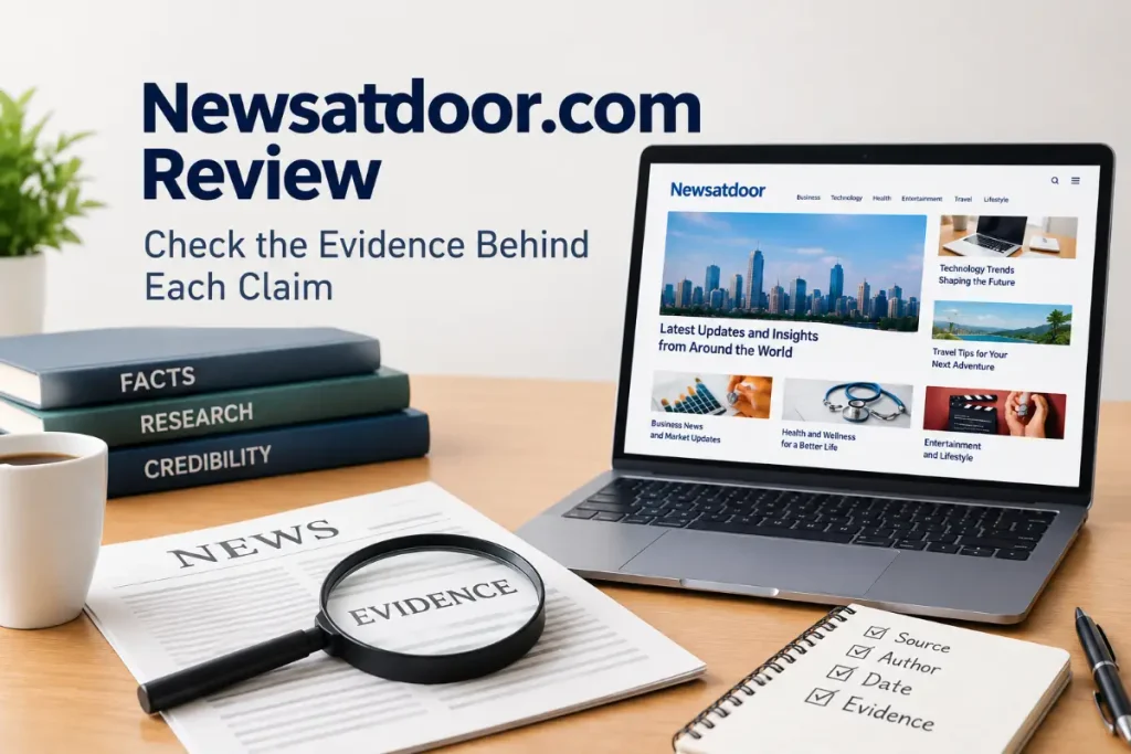 Check the Evidence Behind Each Claim